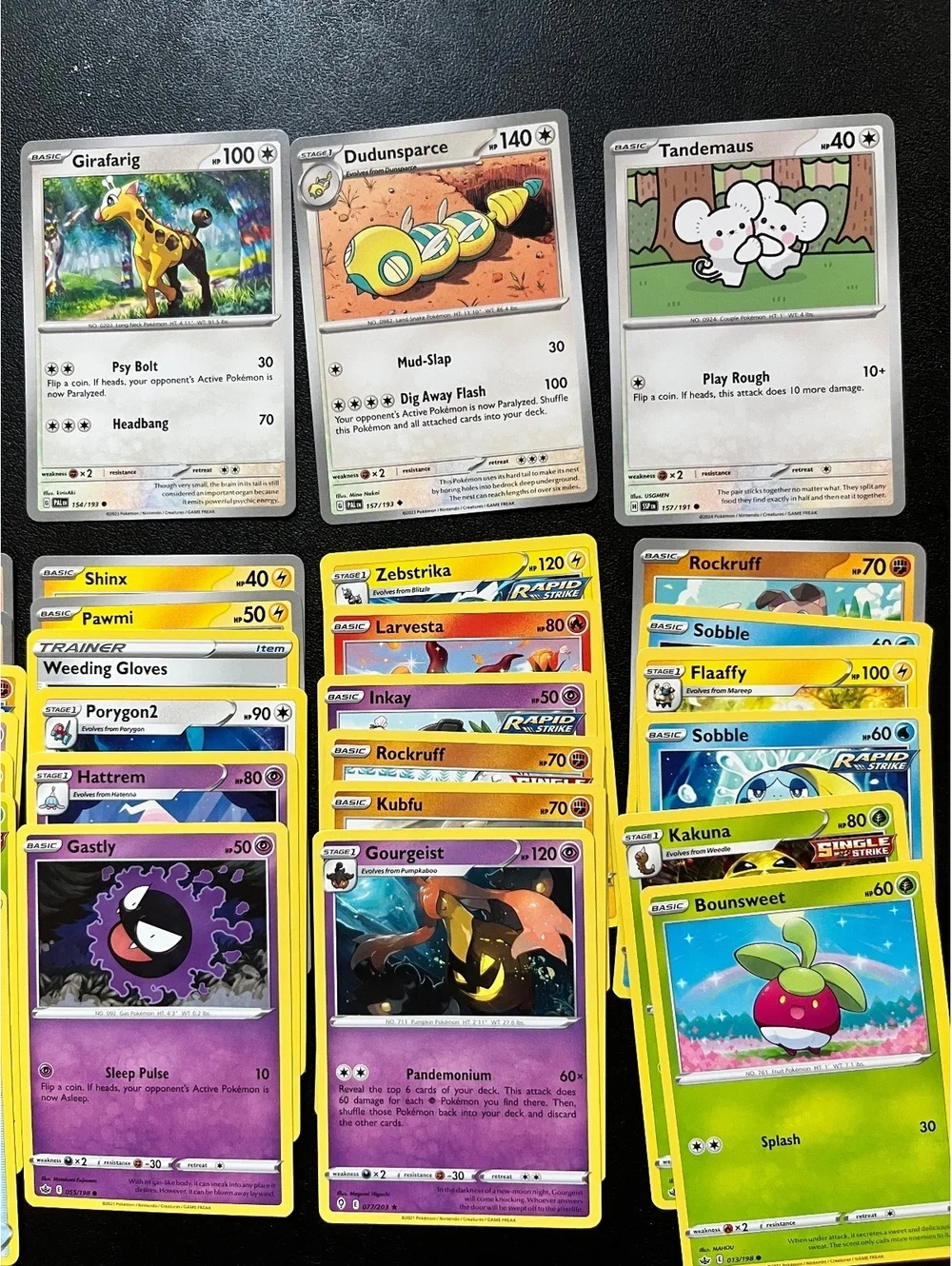 Epic Pokemon Card Lot - Rare & Common Trainer, Energy, and Pokemon Cards!